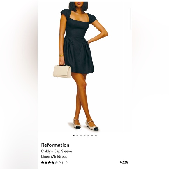 Reformation | Dresses | Reformation Black Oaklyn Cap Sleeve Linen Minidress | Poshmark Reformation | Dresses | Reformation Black Oaklyn Cap Sleeve Linen Minidress | Poshmark